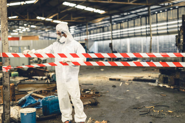Professional Hoarding Cleanup technician working in Oaklyn, NJ